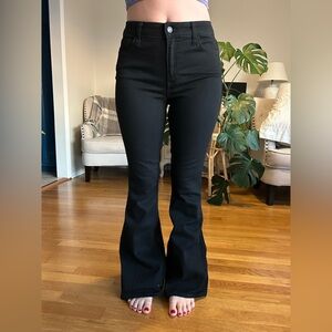 Hollister Black Flared Women's Jeans